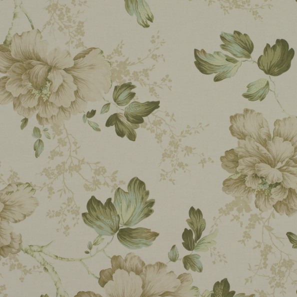 Priorwood Sage Fabric by Ashley Wilde