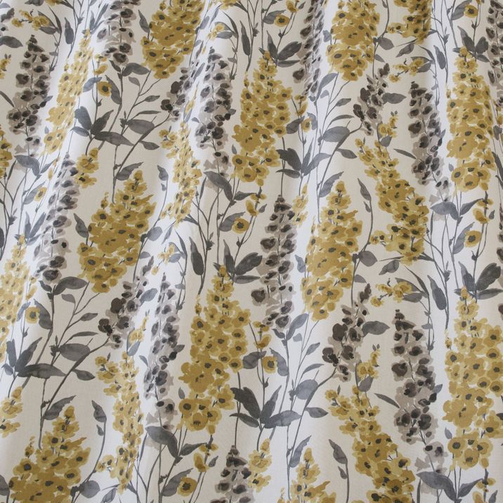 Delphinium Caramel Fabric by iLiv