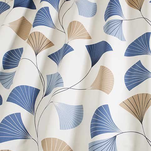 Fan Peacock Fabric by iLiv