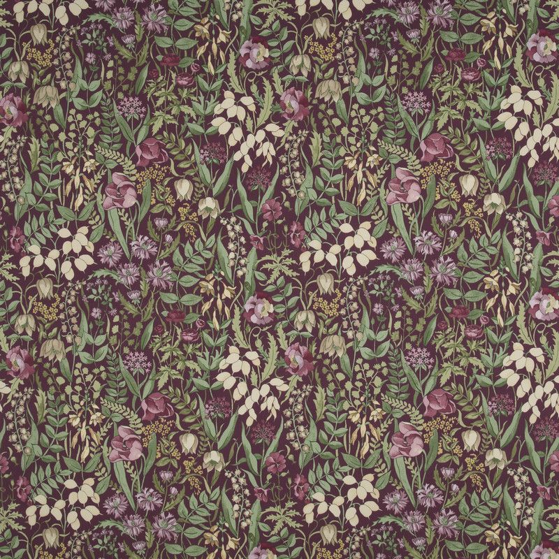 Cotswold Claret Fabric by iLiv