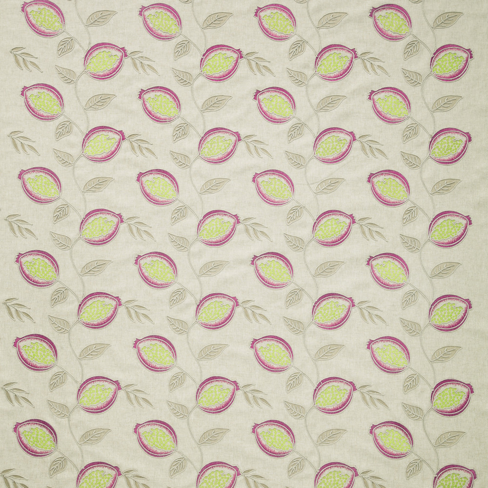 Fiori Fuchsia Fabric by iLiv