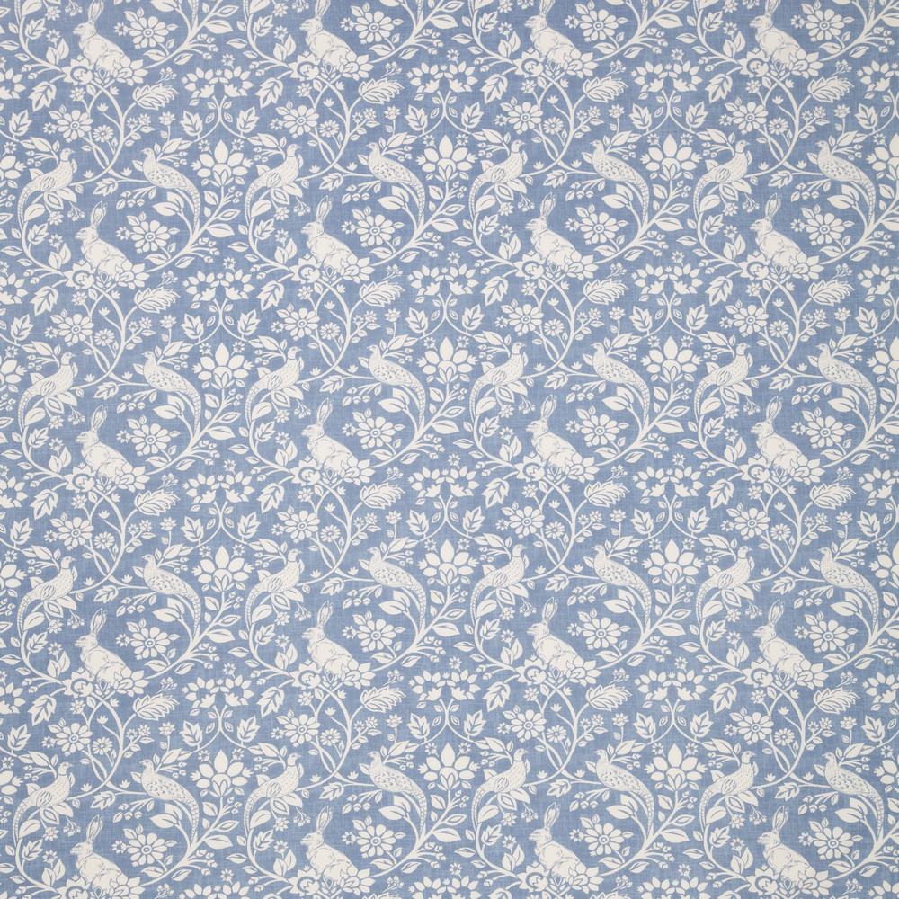 Heathland Indigo Fabric by iLiv