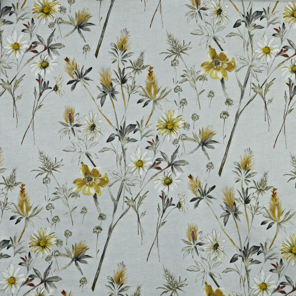 Wordsworth Maize Fabric by Prestigious Textiles