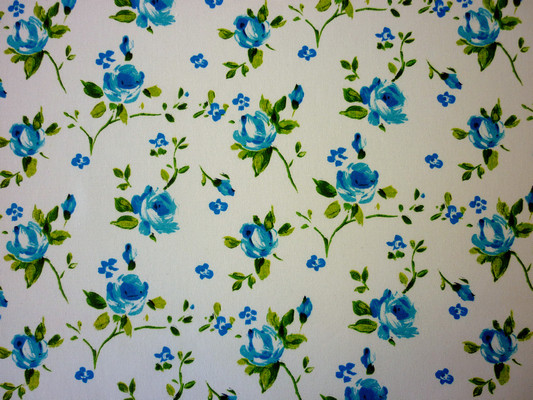 Rosebud Ink Fabric by Prestigious Textiles