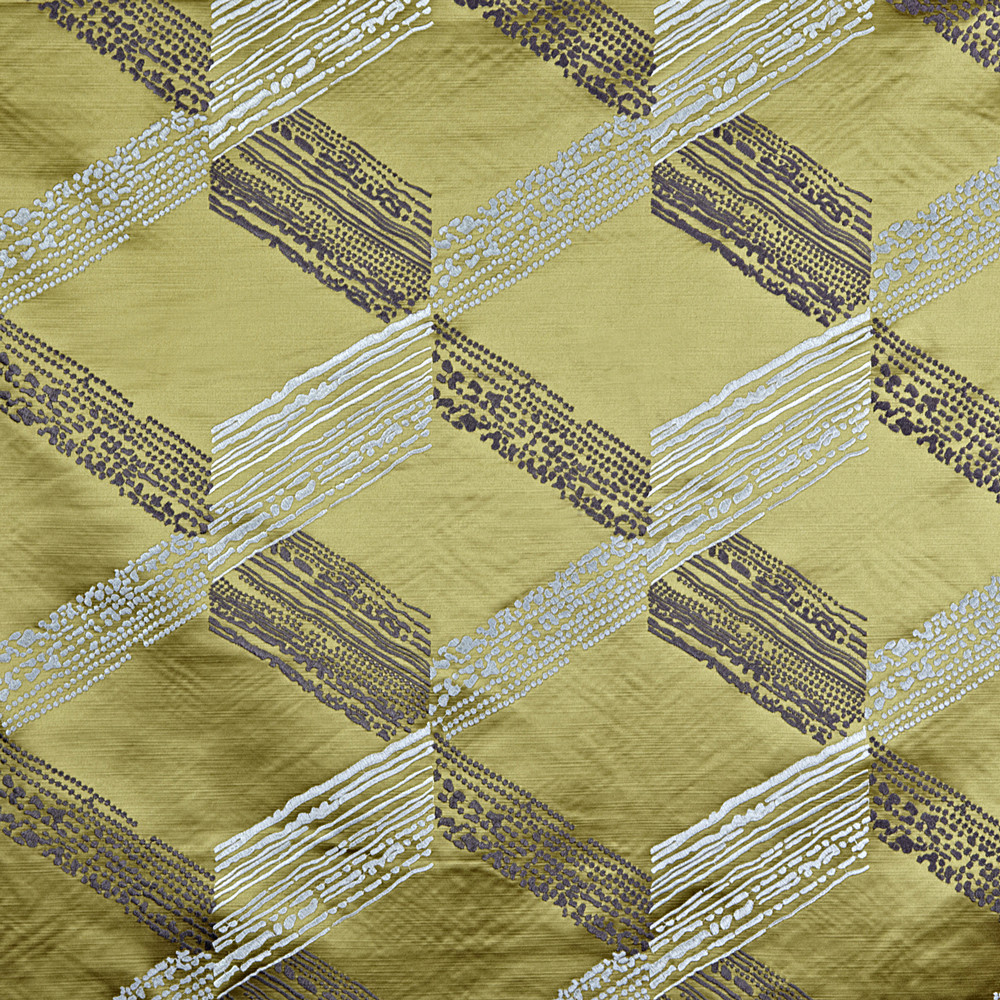 Connect Citron Fabric by Prestigious Textiles