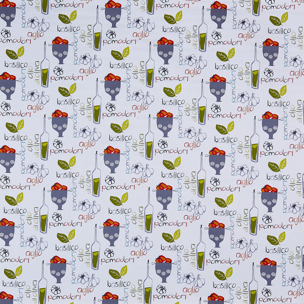 Pomodori Tutti Frutti Fabric by Prestigious Textiles