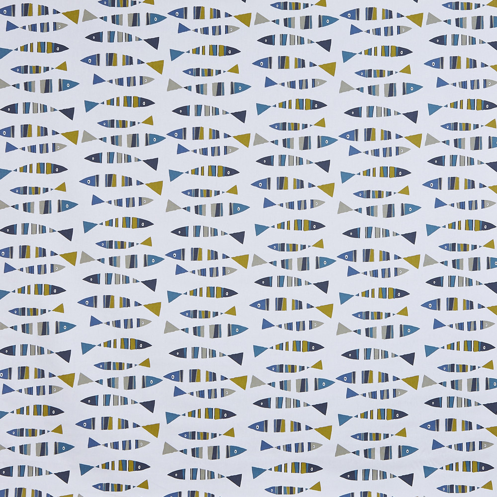 Sardines Colonial Fabric by Prestigious Textiles