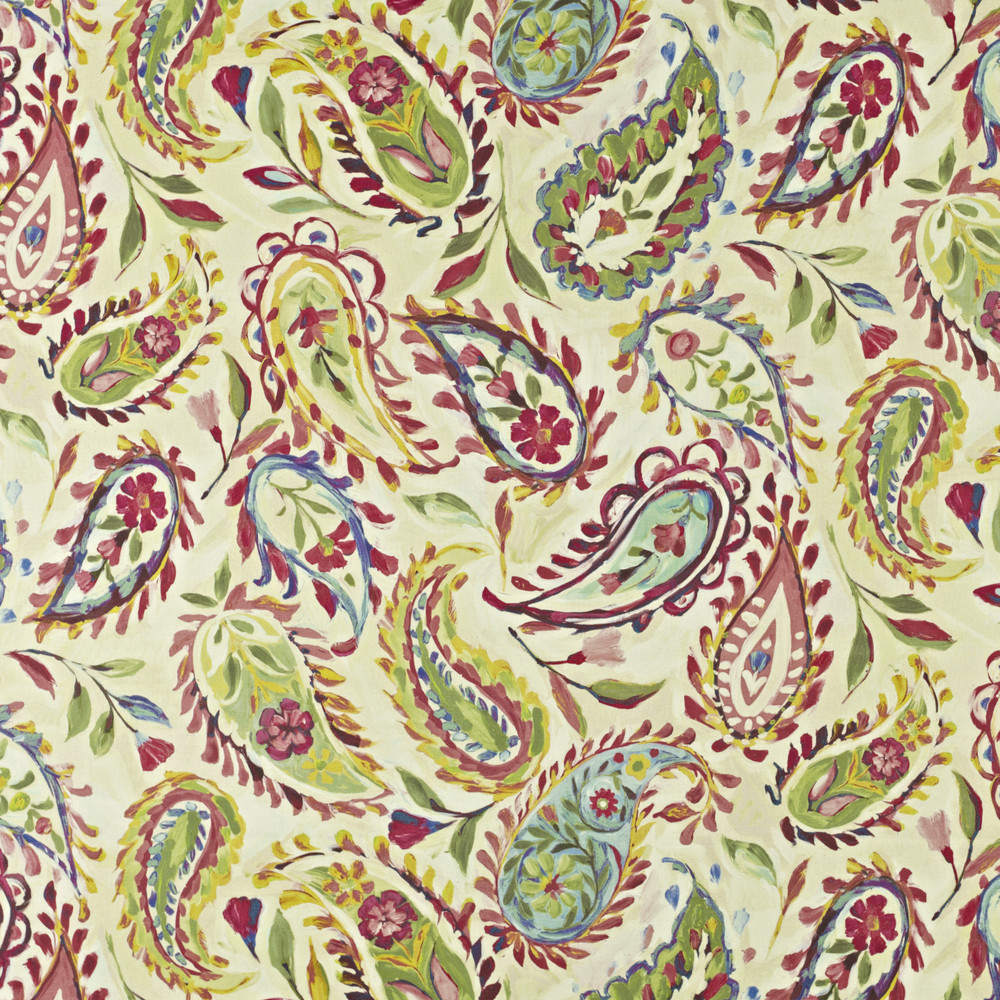 Calypso Hibiscus Fabric by Prestigious Textiles