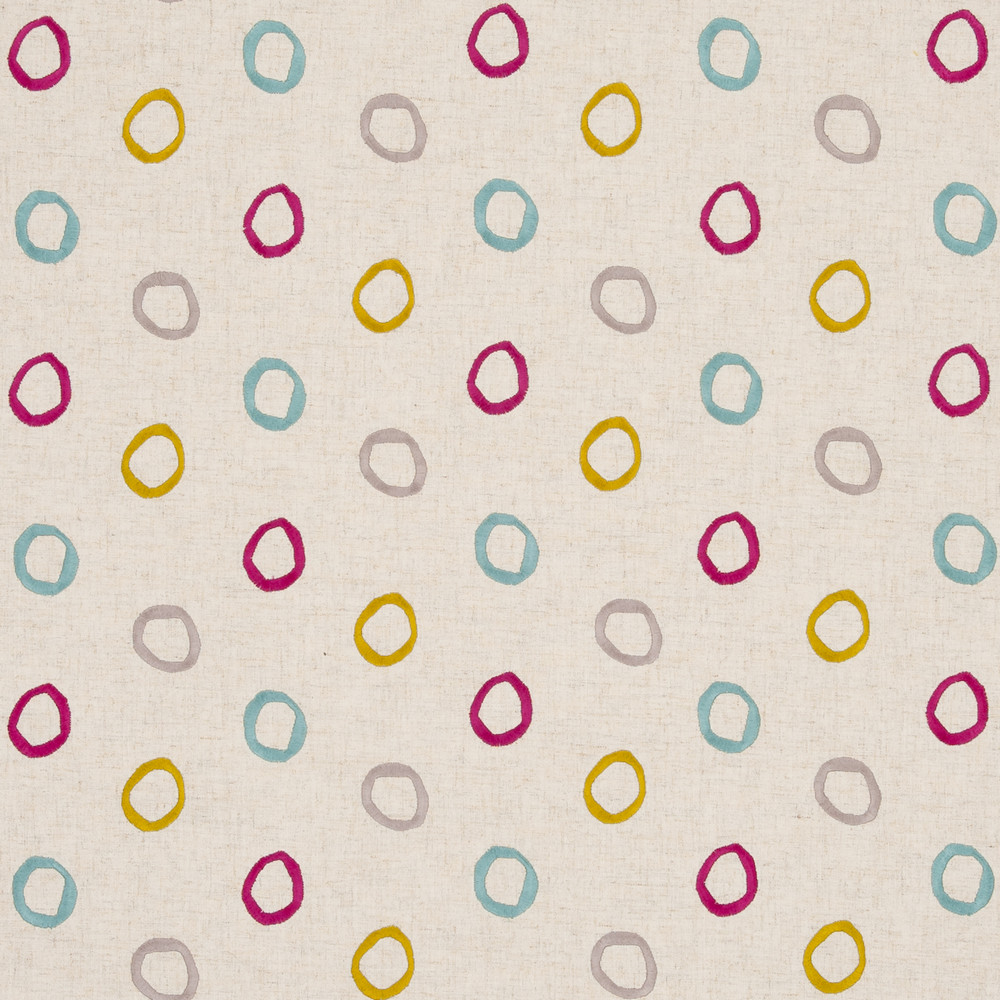 Casper Raspberry Fabric by Clarke & Clarke