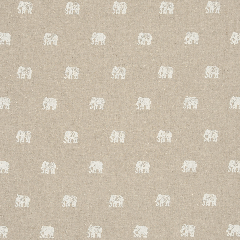 Safi Ivory Fabric by Clarke & Clarke