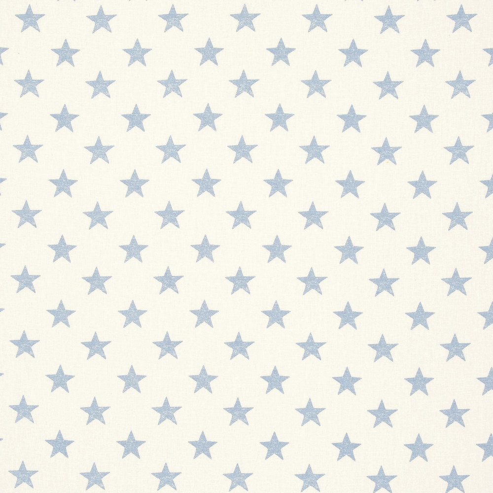 Stars Chambray Fabric by Clarke & Clarke