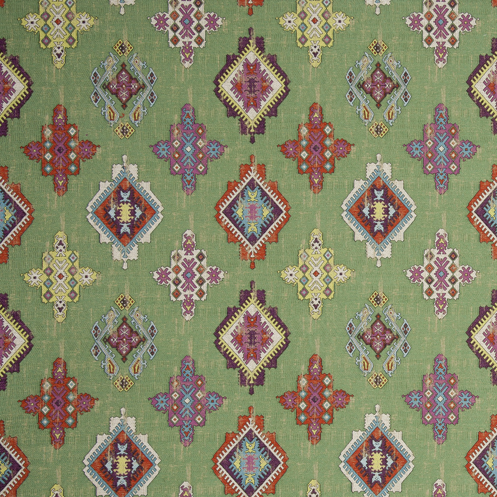 Konya Basil Fabric by Clarke & Clarke