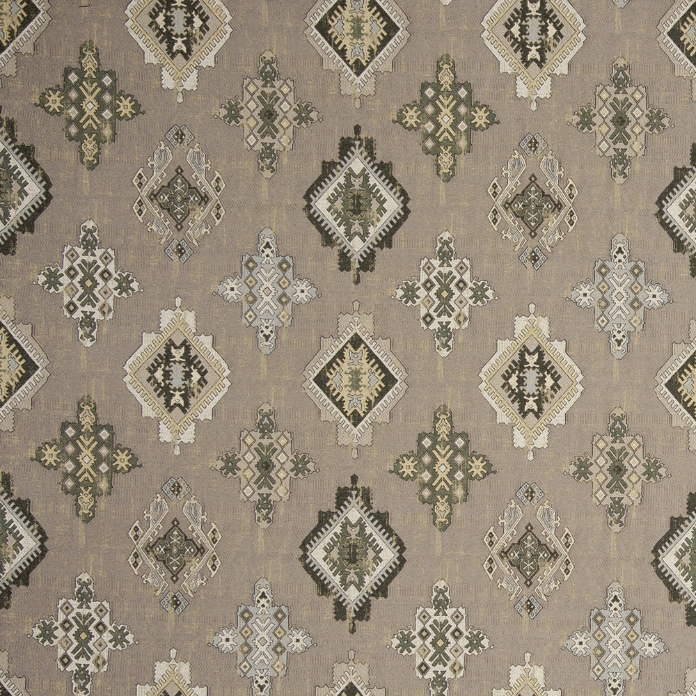 Konya Cinder Fabric by Clarke & Clarke