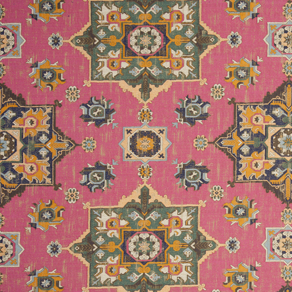 Malatya Azalea Fabric by Clarke & Clarke