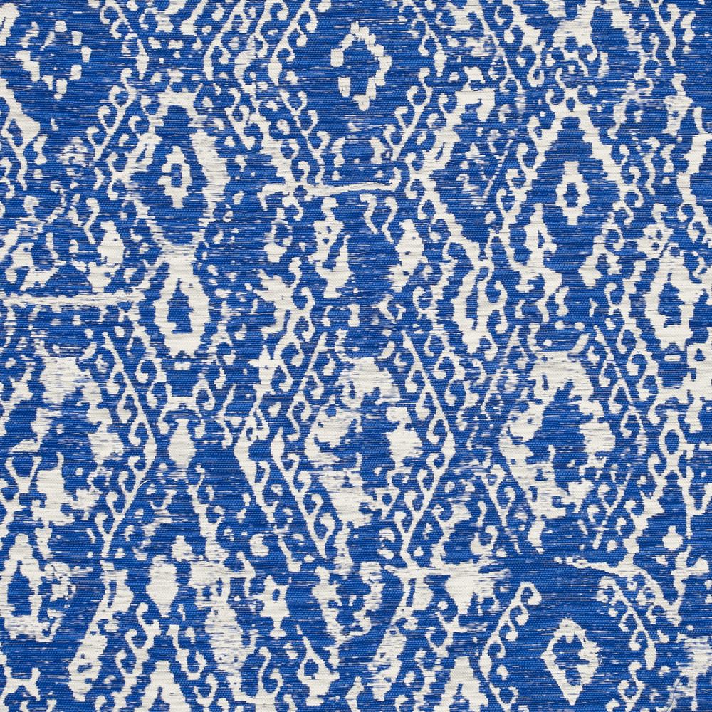 Izapa Indigo Fabric by Clarke & Clarke