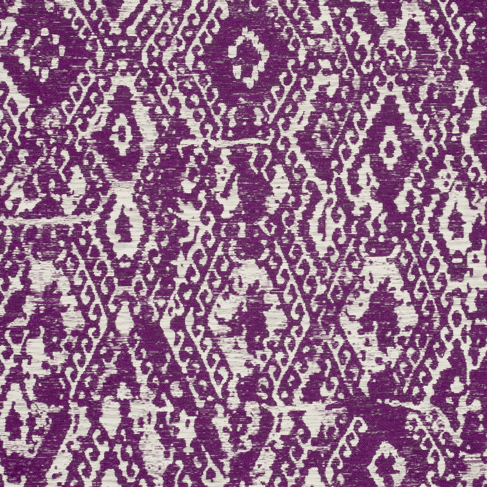 Izapa Violet Fabric by Clarke & Clarke