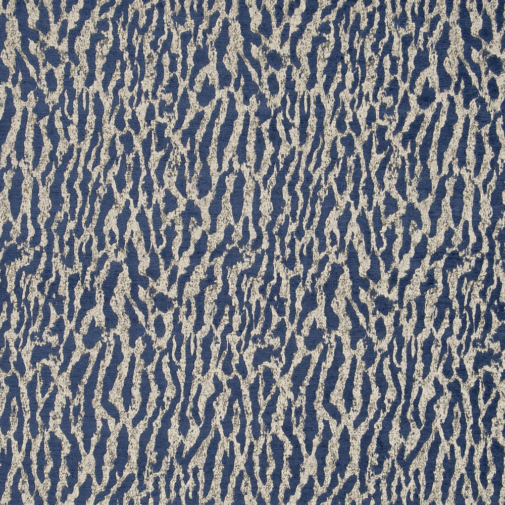 Gautier Indigo Fabric by Clarke & Clarke