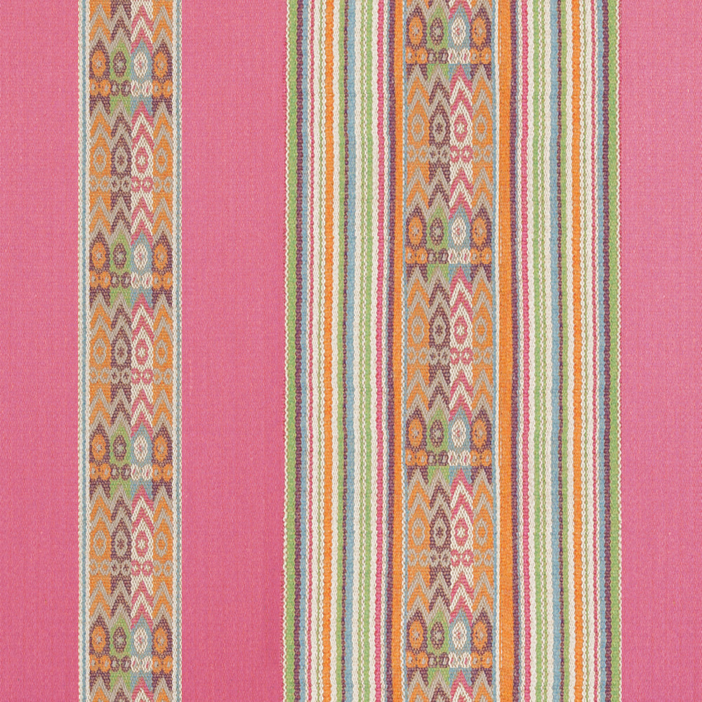 Totem Carmine Fabric by Clarke & Clarke