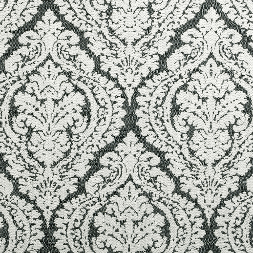 Bw1004 Black / White Fabric by Clarke & Clarke