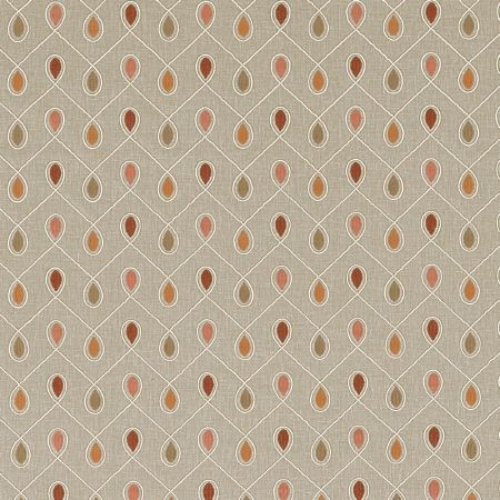 Healey Spice Fabric by Clarke & Clarke