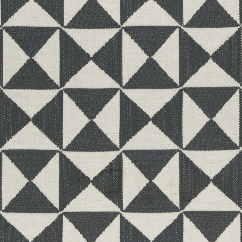 Adisa Charcoal Fabric by Clarke & Clarke