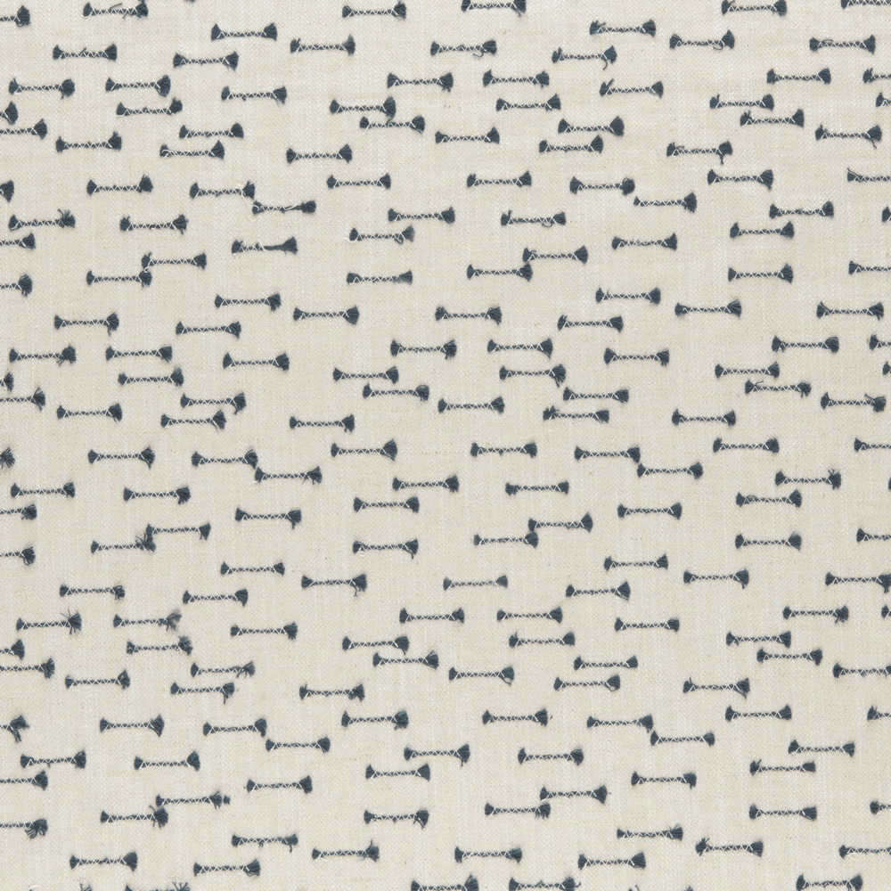 Nala Indigo Fabric by Clarke & Clarke