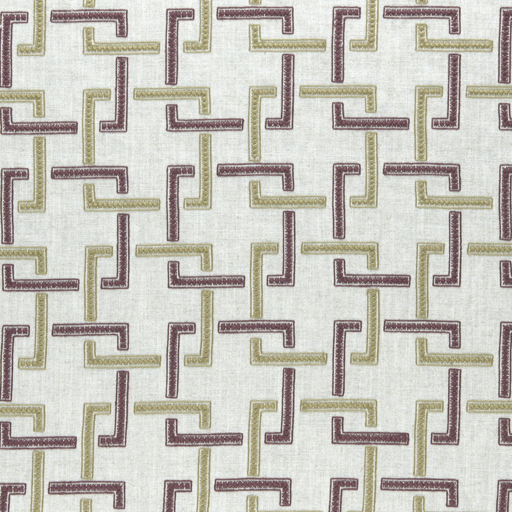 Sekai Orchid / Willow Fabric by Clarke & Clarke