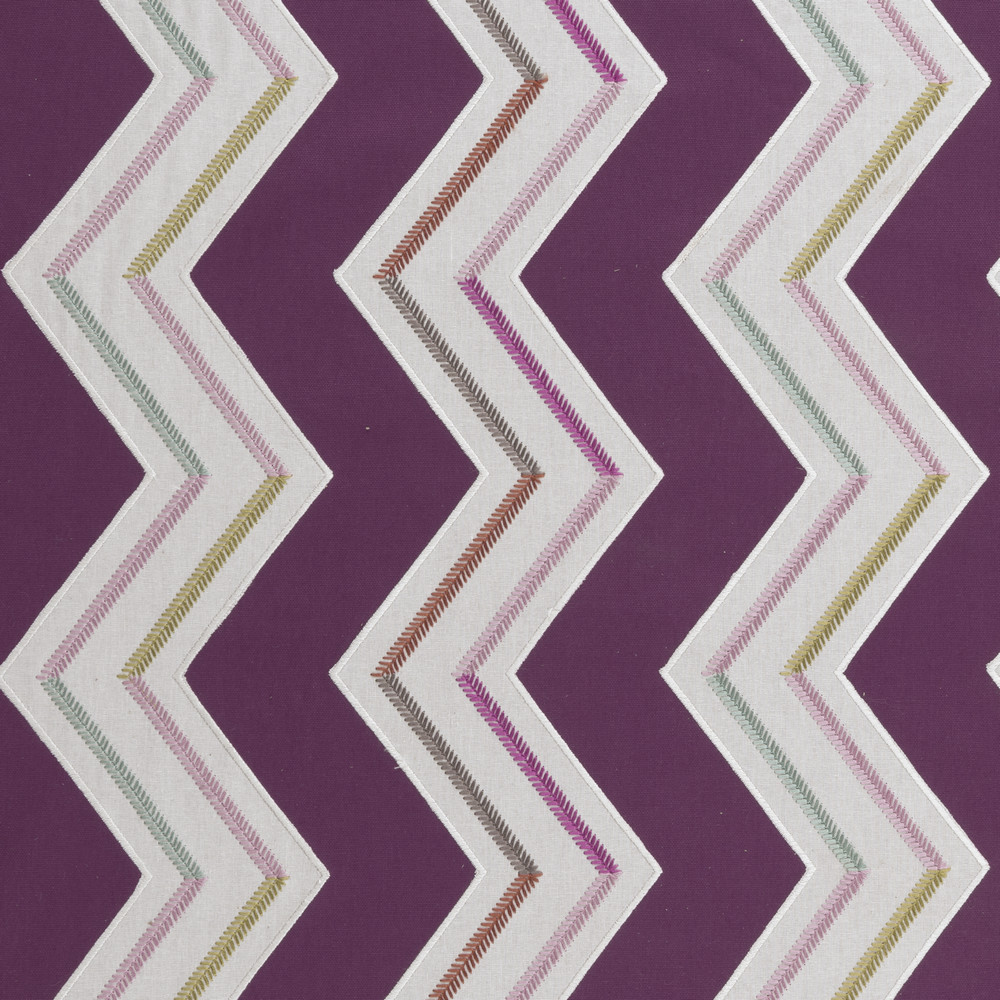 Antibes Cassis Fabric by Clarke & Clarke