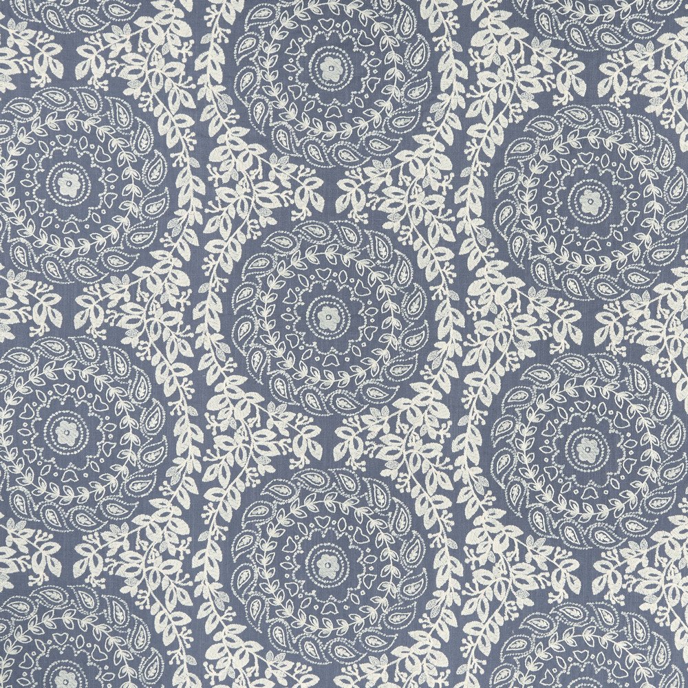 Sadie Denim Fabric by Clarke & Clarke