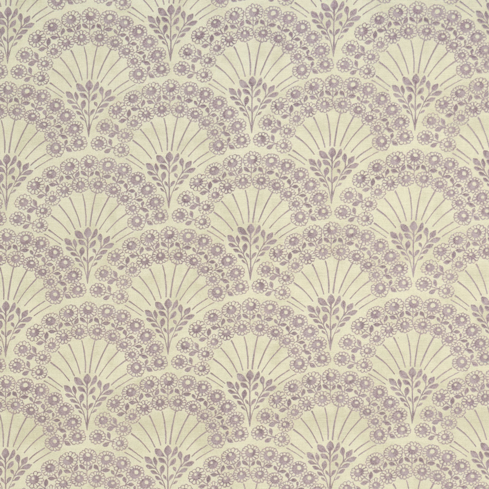 Fitzroy Heather Fabric by Clarke & Clarke