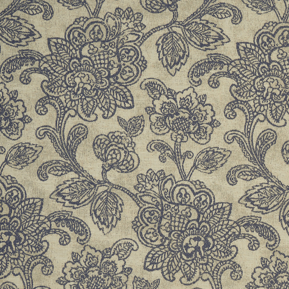 Cranbrook Midnight Fabric by Clarke & Clarke