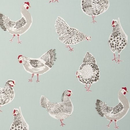 Rooster Duckegg Fabric by Studio G