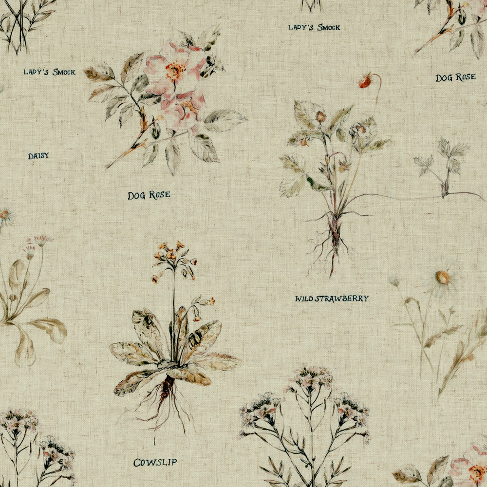 Botanist Linen Fabric by Studio G