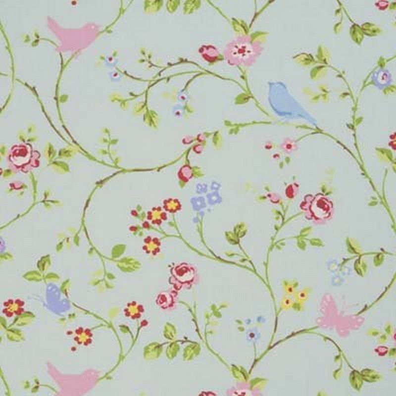 Bird Trail Seafoam Fabric by Studio G