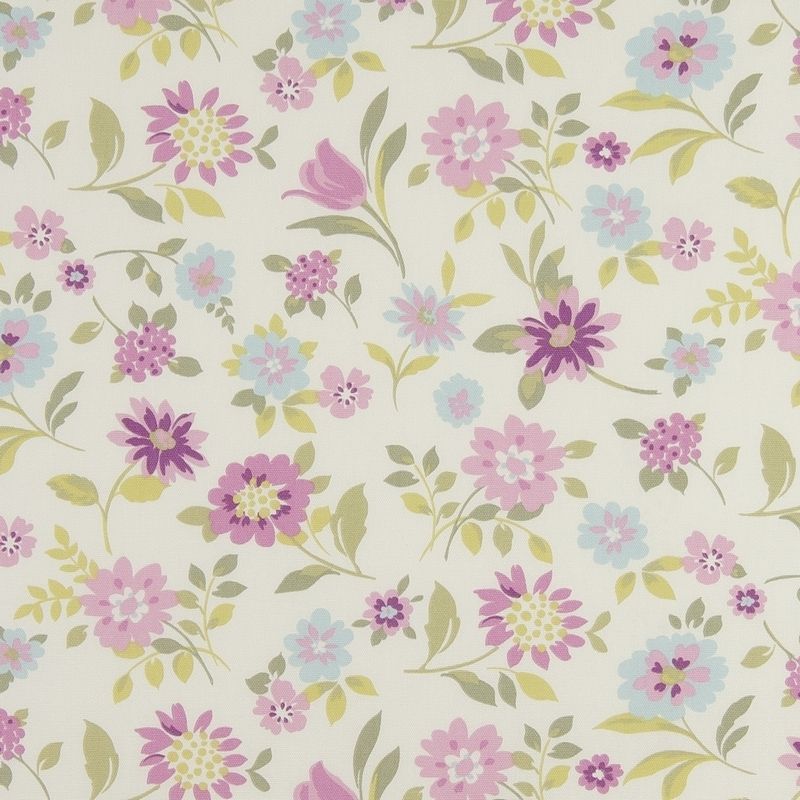 Wild Flowers Heather Fabric by Studio G