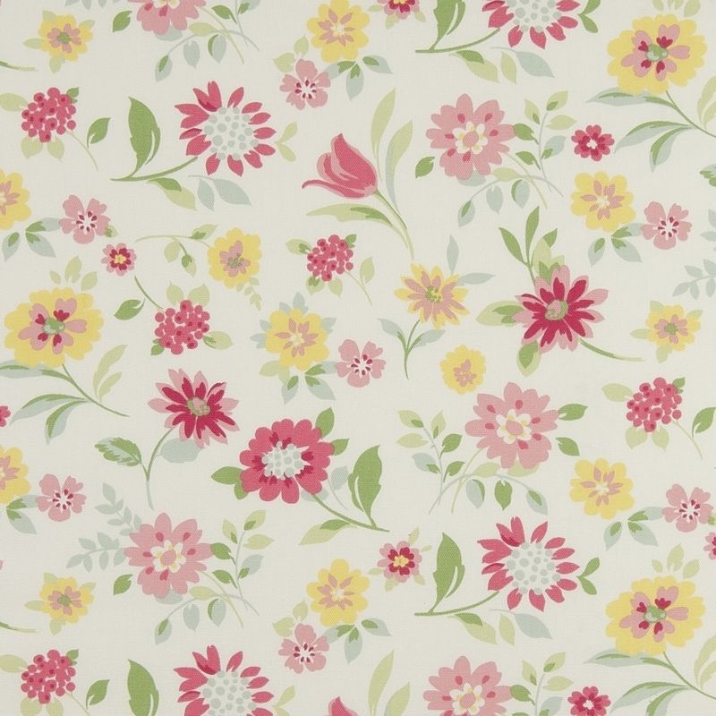 Wild Flowers Pink Fabric by Studio G