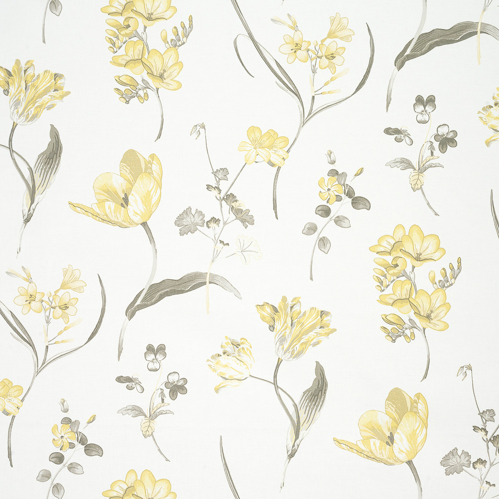 Buckingham Lemon Fabric by Ashley Wilde