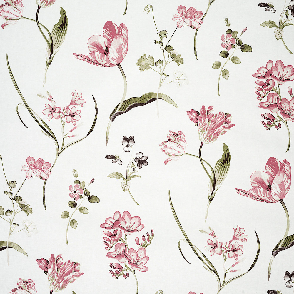 Buckingham Rose Fabric by Ashley Wilde