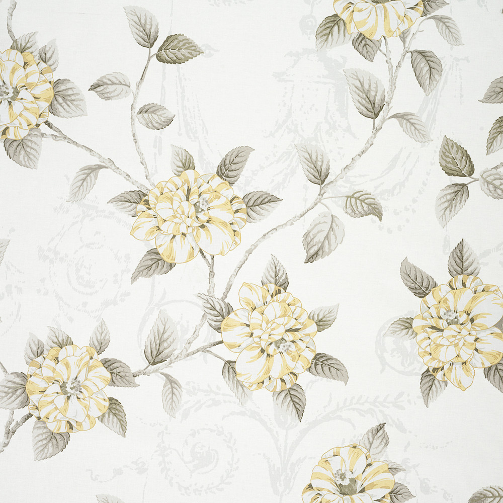 Osbourne Lemon Fabric by Ashley Wilde