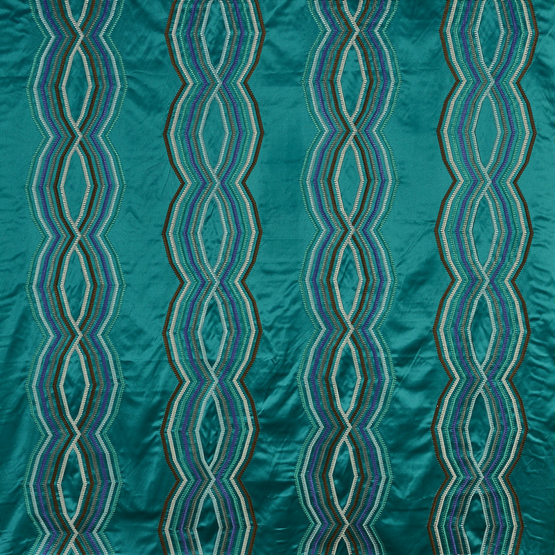 Salamanca Peacock Fabric by Prestigious Textiles