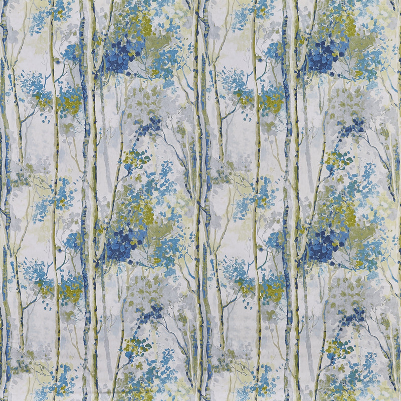 Silver Birch Larkspur Fabric by Prestigious Textiles