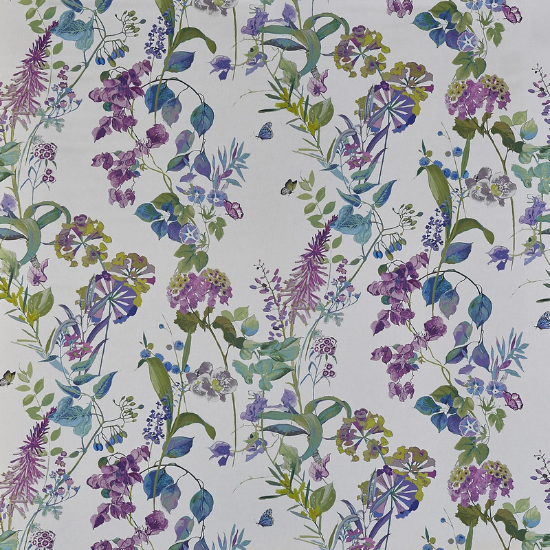 Bougainvillea Wisteria Fabric by Prestigious Textiles