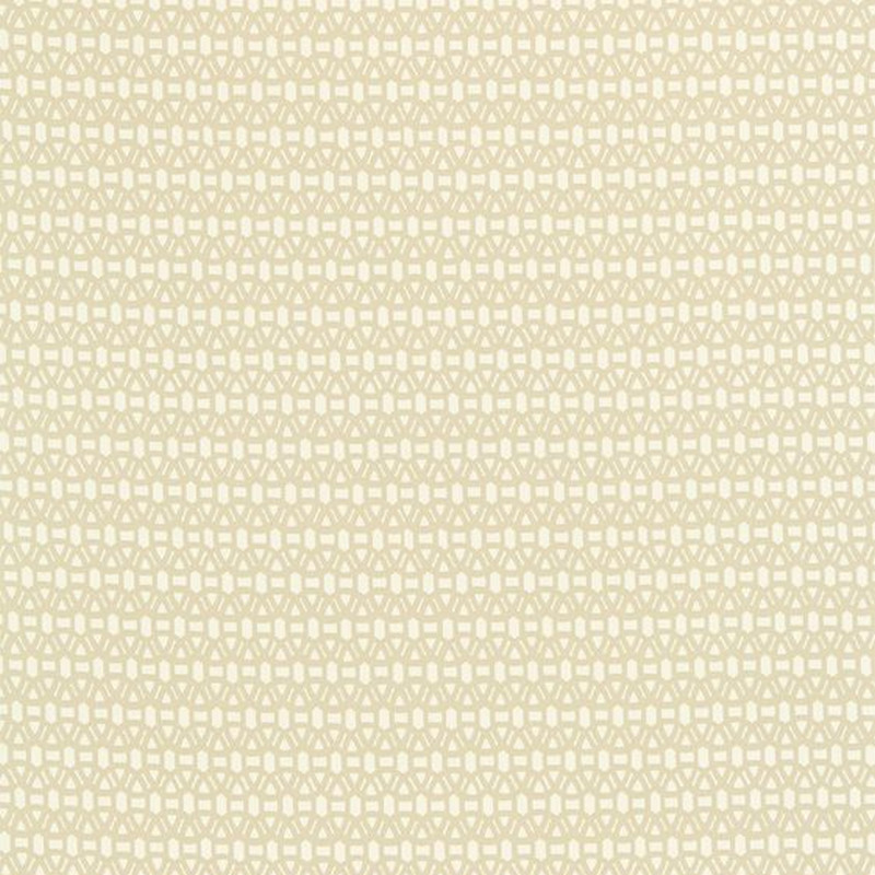 Lace Chalk And Hessian Fabric by Scion