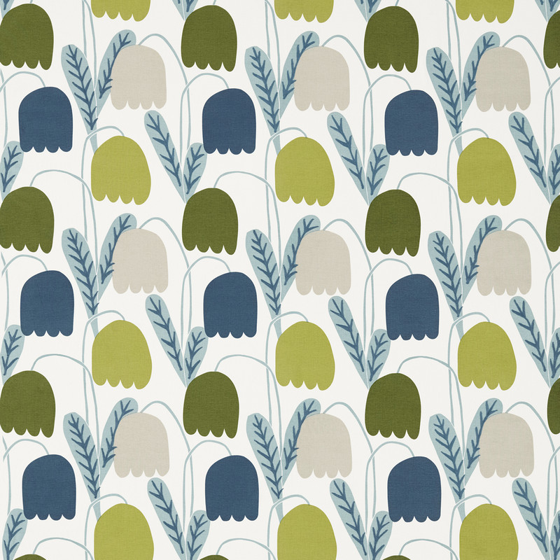 Fritilla Kiwi / Gecko / Pacific Fabric by Scion