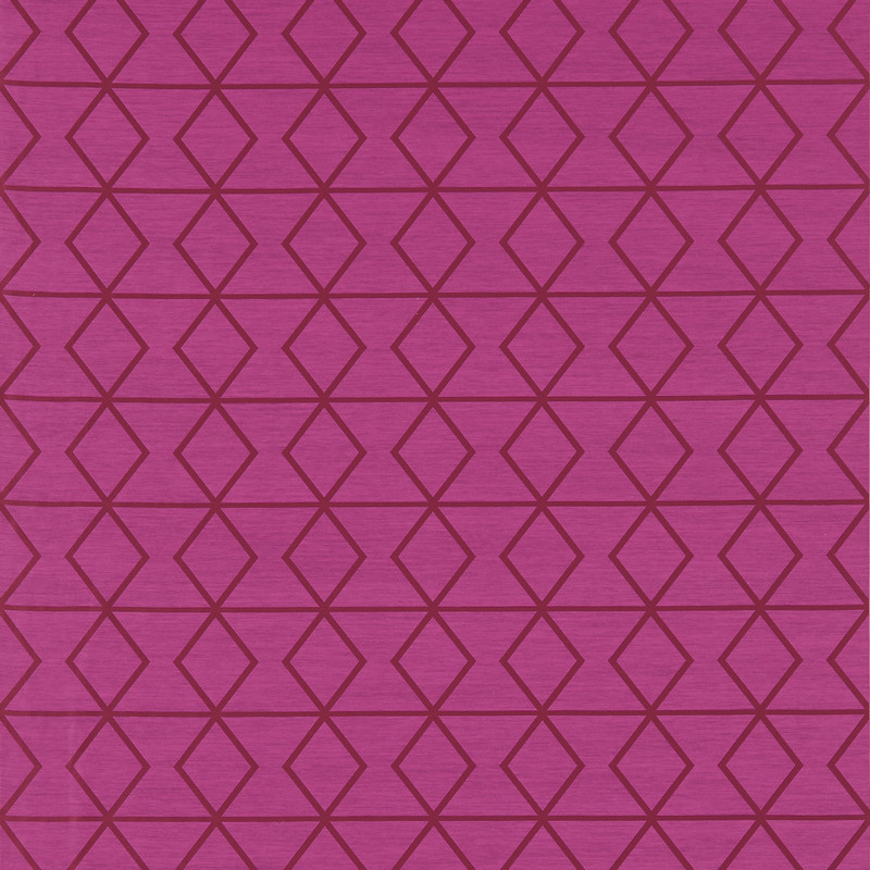 Pivot Fuchsia / Pimento Fabric by Scion