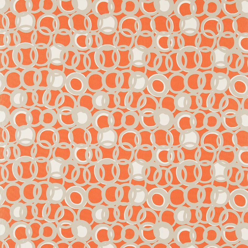 Zsa Zsa Pebble / Chilli / Jasmine Fabric by Scion