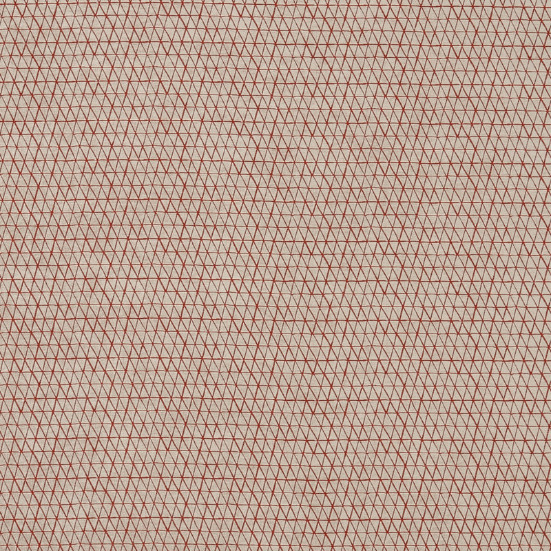 Miyu Parchment / Paprika Fabric by Scion