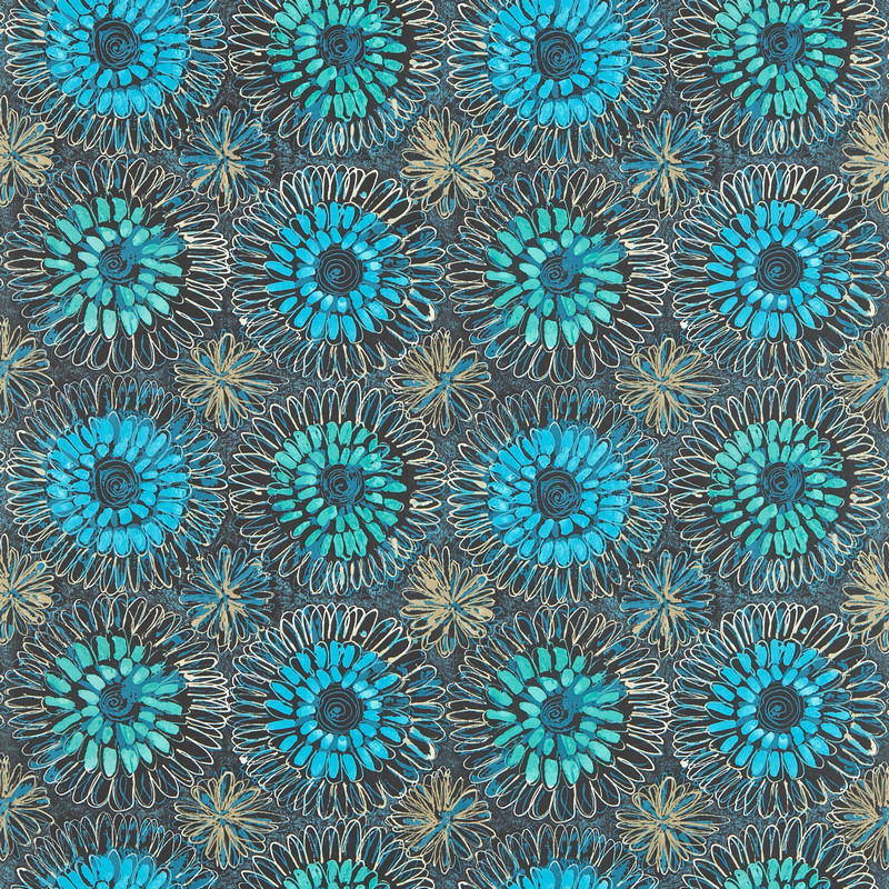 Aloha Lagoon Fabric by Scion