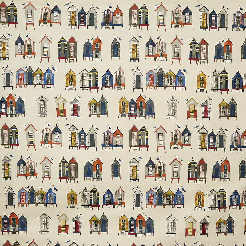 Beach Hut Antique Fabric by Prestigious Textiles