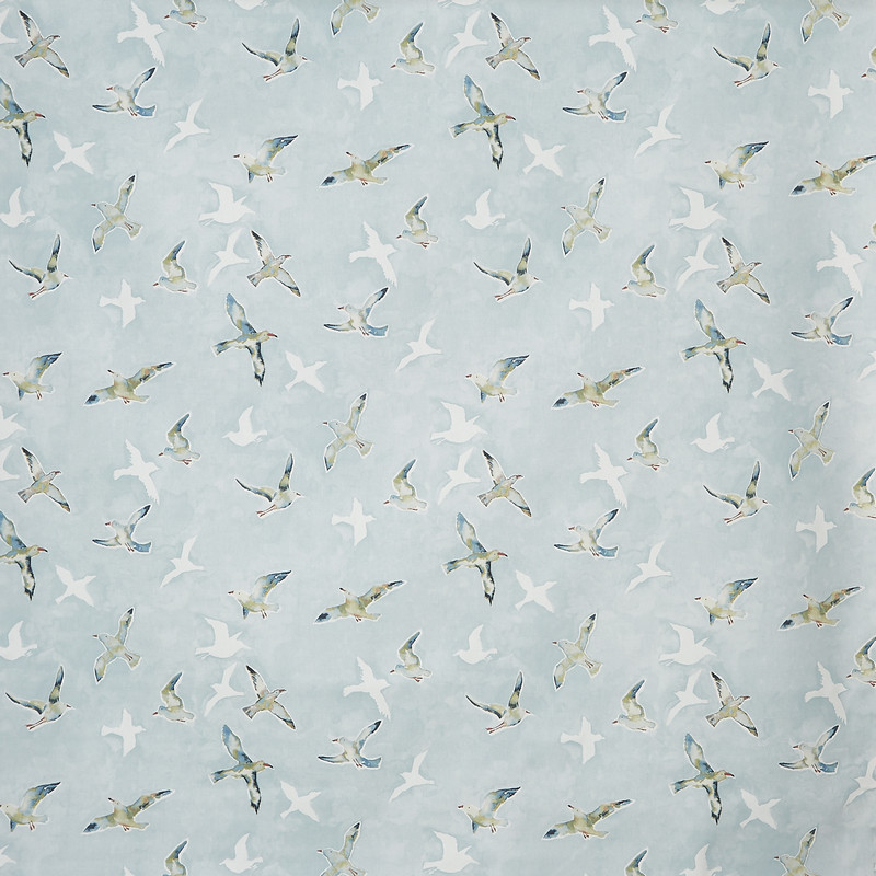 Seagulls Sky Fabric by Prestigious Textiles